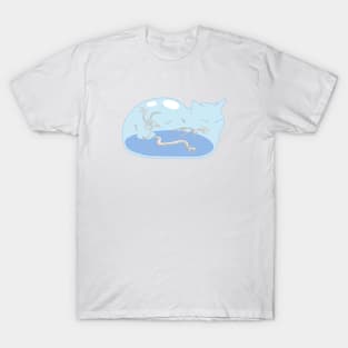 Cat Slime - with bones T-Shirt